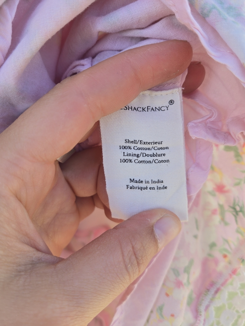 LoveShackFancy Novalie Floral Eyelet Mini Dress - Picture 5 of 7
